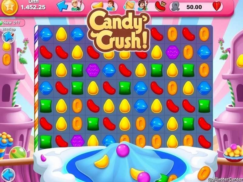 Candy Crush Saga King Strategy Map showing level patterns