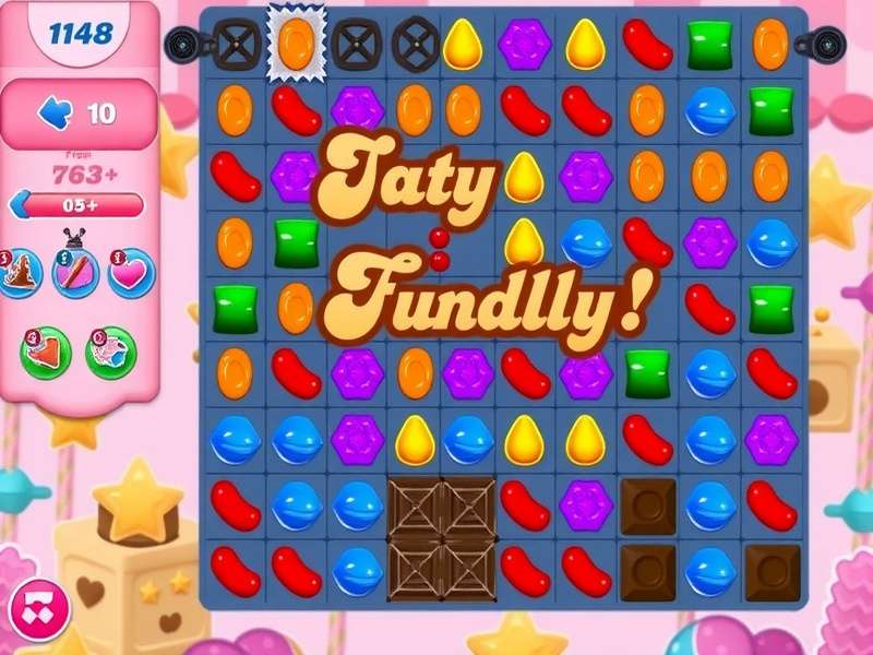 Diagram showing Candy Crush Saga special candy combinations and cascades