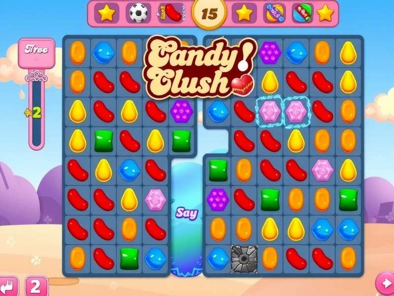 Special candies in Candy Crush Saga including color bomb and striped candy