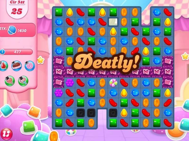 Candy Crush Saga logo and characters