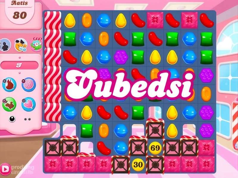 Diagram showing Candy Crush special candies: Striped, Wrapped, and Color Bomb in action
