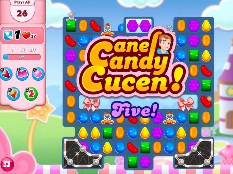 Step-by-step installation of Candy Crush Saga on mobile