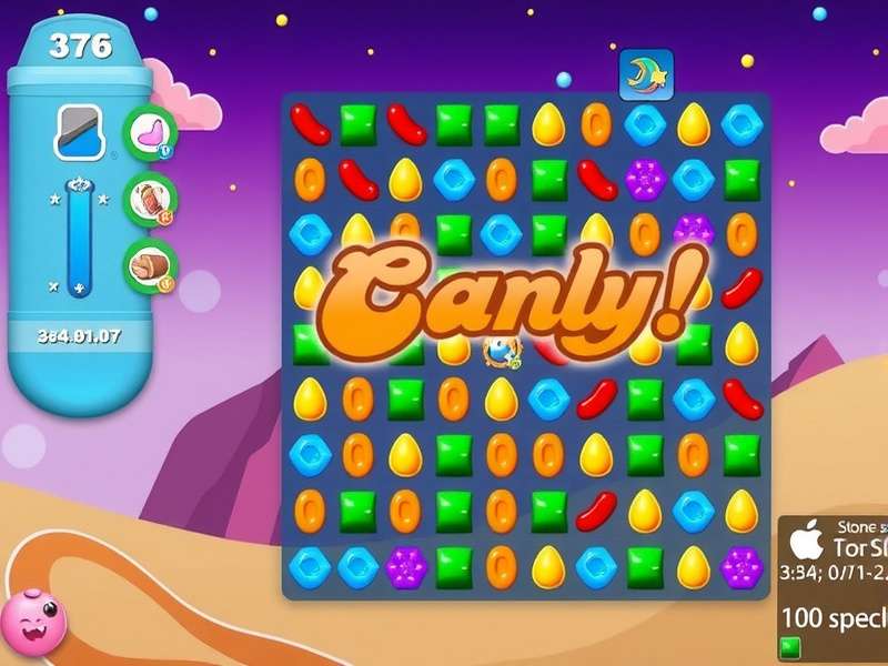Candy Crush Saga T L Charger gameplay and boosters