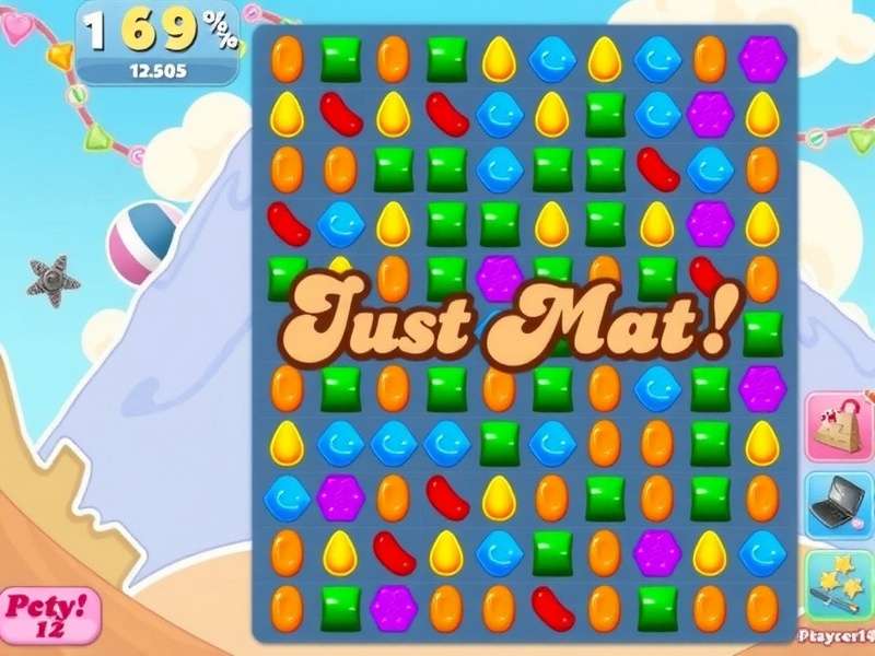 Candy Crush Saga gameplay online free – match colourful candies and win!