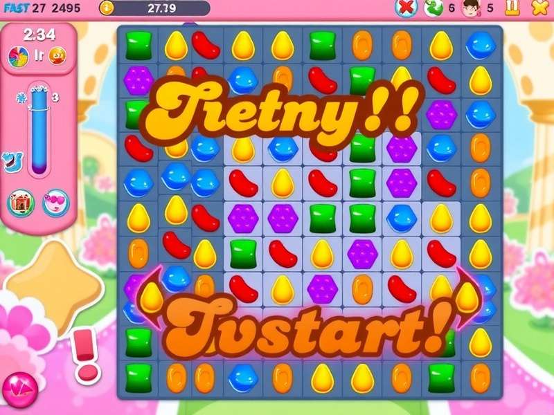 Candy Crush Saga King Free Download — vibrant candy-themed banner with game characters and boosters